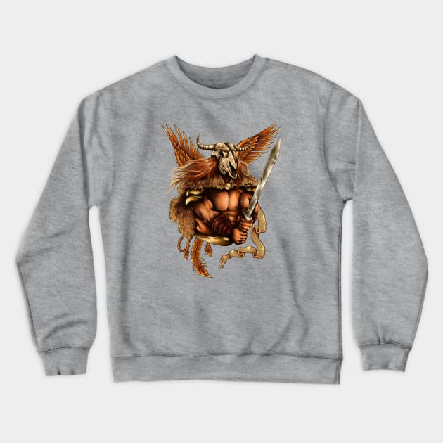 Phoenix Warrior Crewneck Sweatshirt by VintageHeroes